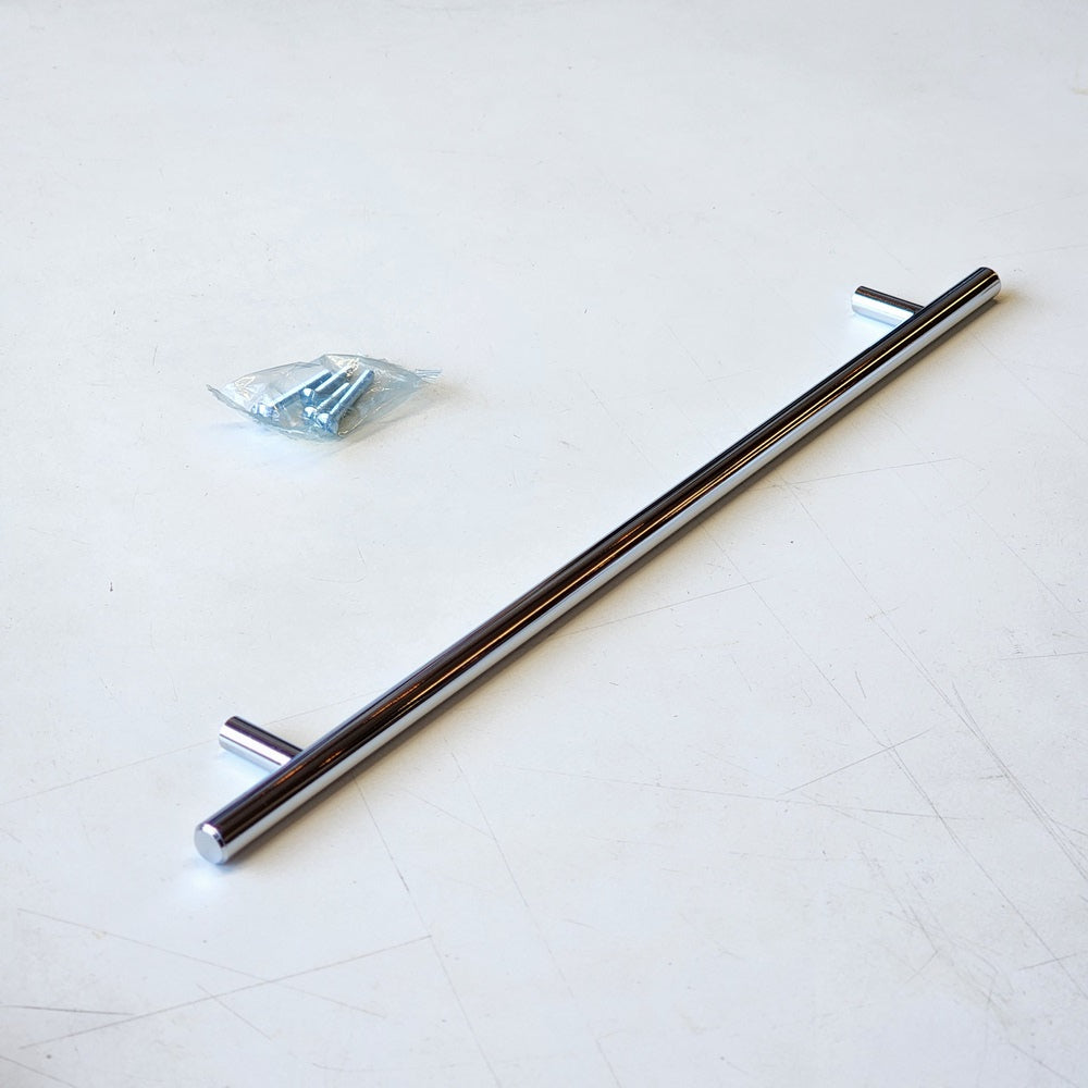 Bar Pulls 12-5/8 in. (320mm) Modern Polished Chrome Bar Cabinet Pull (BP1901426) Bar Pulls 12-5/8 in. (320mm) Modern Polished Chrome Bar Cabinet Pull (BP1901426)